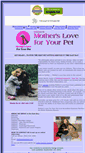 Mobile Screenshot of mothersloveforyourpet.com